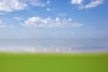 The Gulf of Finland in the section. Type of underwater and surface parts.