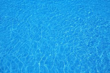 Clear refreshing water in swimming pool