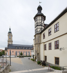 Eisenach Georgenkirche und Residenzhaus