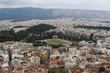 Vistar panorámica de Atenas