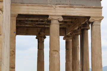 Conjunto de columnas J&oacute;nicas