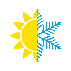 Air conditioning vector icon.