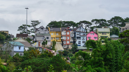 Cityscape of Dalat, Vietnam