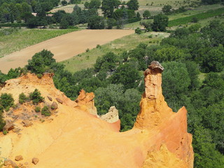 The magnificient colorado of Rustrel, France
