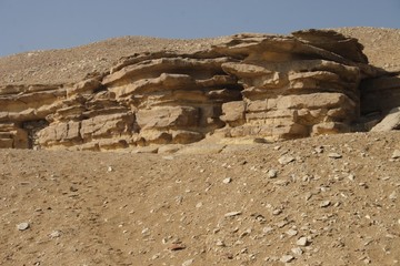 Rock pattern in the desert