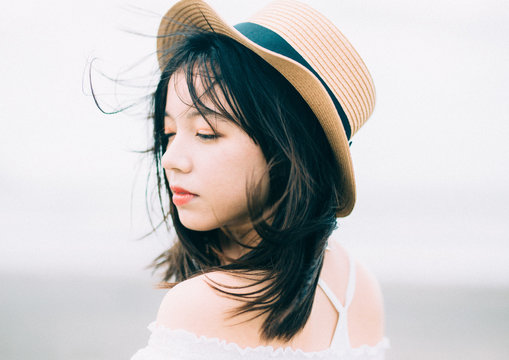 Woman on the Beach