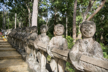 CAMBODIA KAMPONG THOM PHNOM SANTUK TEMPLE
