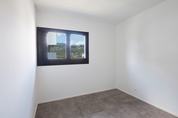 Interiors of modern apartment, empty room