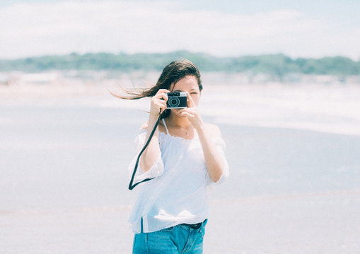 Woman on the Beach