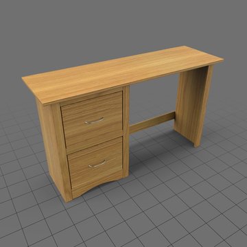Traditional office desk