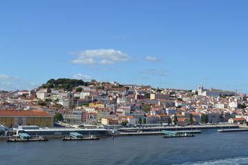 Fototapeta na wymiar Lisbon, Portugal Cityscape