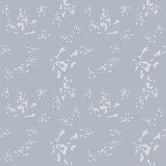 Military camouflage seamless pattern in different shades of grey color