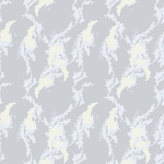 Military camouflage seamless pattern in beige or light yellow and different shades of grey color