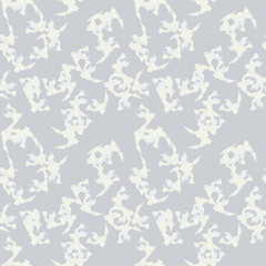 Fototapeta na wymiar Military camouflage seamless pattern in beige or light yellow and different shades of grey color