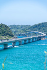 Fototapeta na wymiar 海と橋