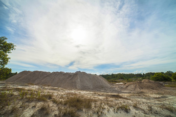 Sand mining