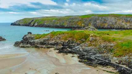 Amazing Sango Sands beach at Durness in the Scottish Highlands