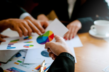 Business and teamwork Unity in work Meeting Of successful businesspeople