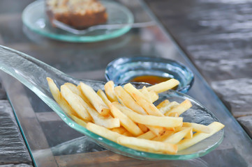 fried potato or french fries