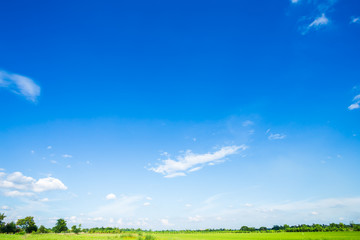 blue sky background texture with white clouds.
