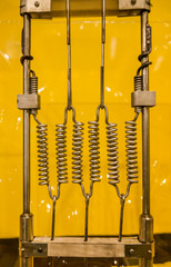 Naklejka premium Old fashioned light bulb filament.ARW