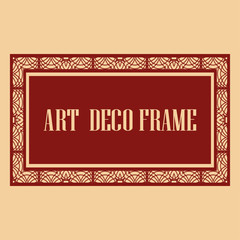 Art Deco Frame