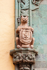 Detail of the Columbus House