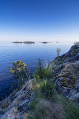 Ladoga lake, a beautiful landscape