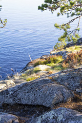 Ladoga lake, a beautiful landscape