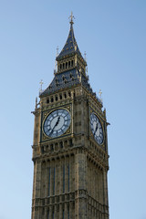 Fototapeta na wymiar Close up of Big Ben, London England