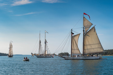Fototapeta na wymiar Historic Wooden Boats