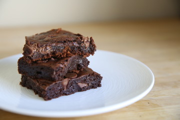 Fresh baked brownies