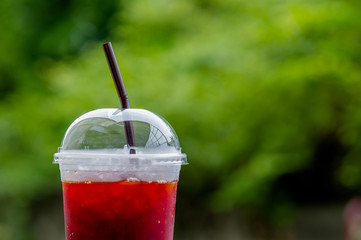 Red Lemon Tea Juice with dash and delicious Ready to eat Health drinks for men and women. Taste delicious.