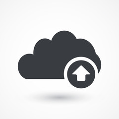 Cloud upload icon