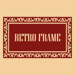 Obraz premium Art Deco Frame