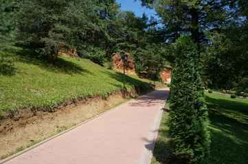 The Kislovodsk Resort park is the biggest city attraction. It was founded in 1823 and was entirely man-made; today its area is 1340 hectares