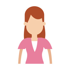 Business executive woman avatar vector illustration graphic design