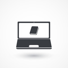 Book Laptop. E-learning education or internet library. Conceptual image