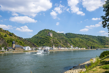 Sankt Goar, Sankt Goarshausen, Mittelrheintal 