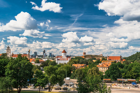 Sityscape of Vilnus
