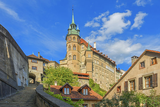 Town hall, Fribourg, Fribourg, Switzerland