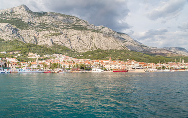 Fototapeta premium Makarska Riviera in Croatia