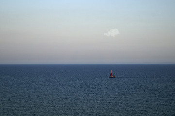 boat in the sea