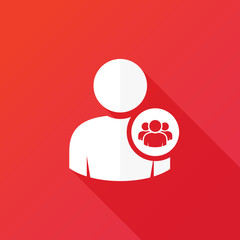Human Resources Icon. User group