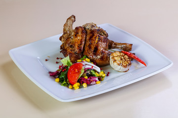 Grilled chicken legs