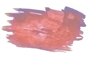 light watercolor detail spot design element