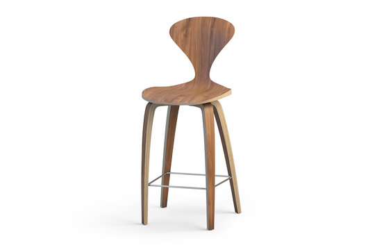 Modern Bar Stool. 3d Render