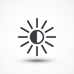 Brightness icon