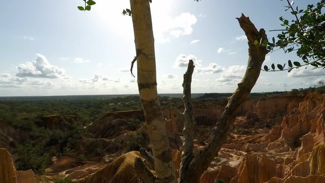 hells kitchen canyon in marafa in kenya
