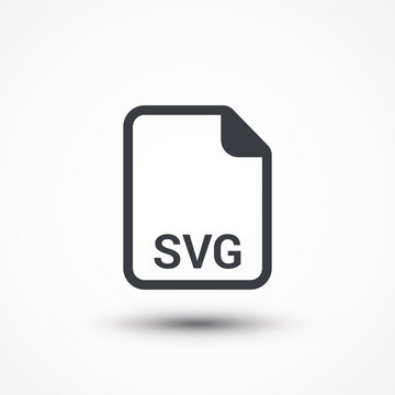 SVG file extension icon